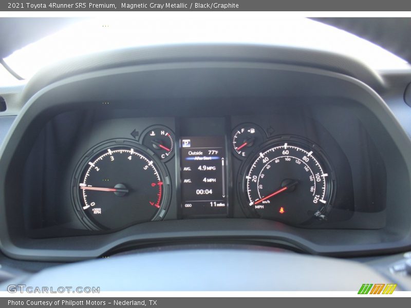 Magnetic Gray Metallic / Black/Graphite 2021 Toyota 4Runner SR5 Premium