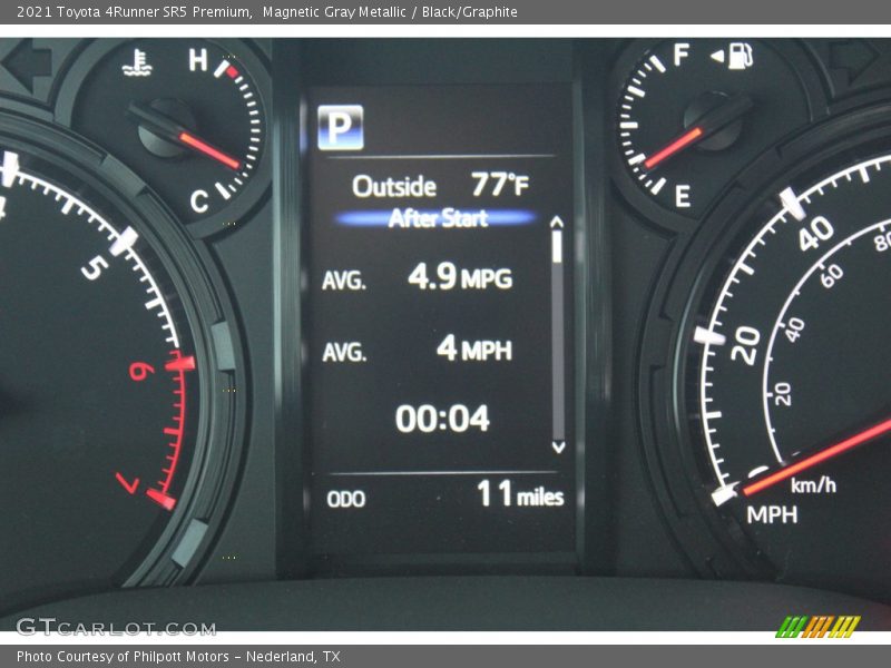 Magnetic Gray Metallic / Black/Graphite 2021 Toyota 4Runner SR5 Premium