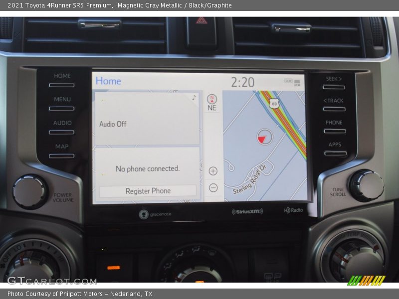 Magnetic Gray Metallic / Black/Graphite 2021 Toyota 4Runner SR5 Premium