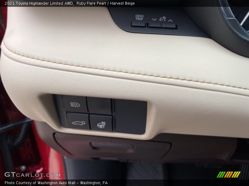Ruby Flare Pearl / Harvest Beige 2021 Toyota Highlander Limited AWD