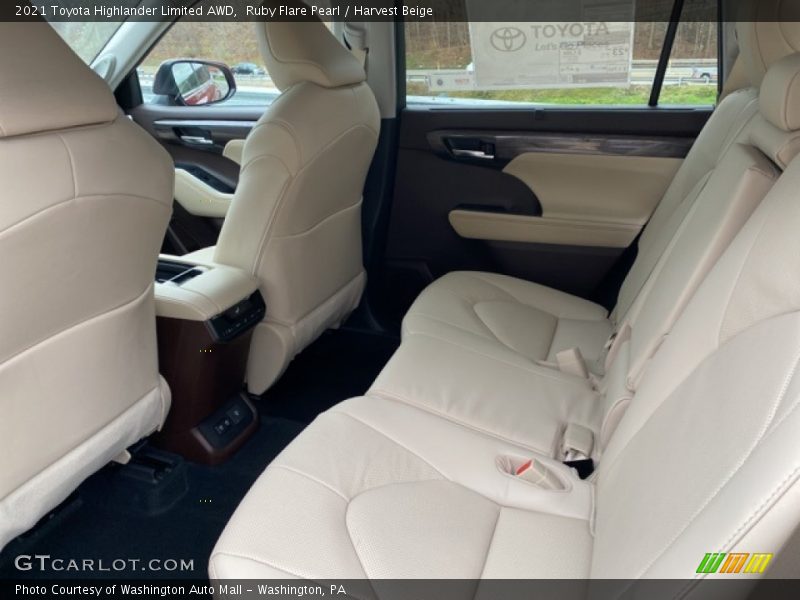 Ruby Flare Pearl / Harvest Beige 2021 Toyota Highlander Limited AWD