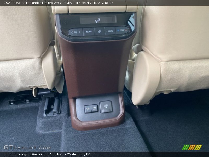 Ruby Flare Pearl / Harvest Beige 2021 Toyota Highlander Limited AWD