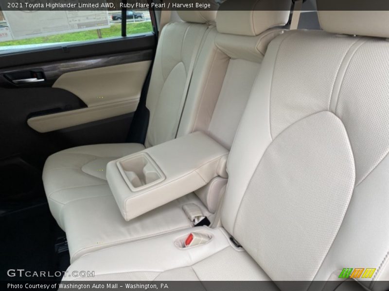 Ruby Flare Pearl / Harvest Beige 2021 Toyota Highlander Limited AWD