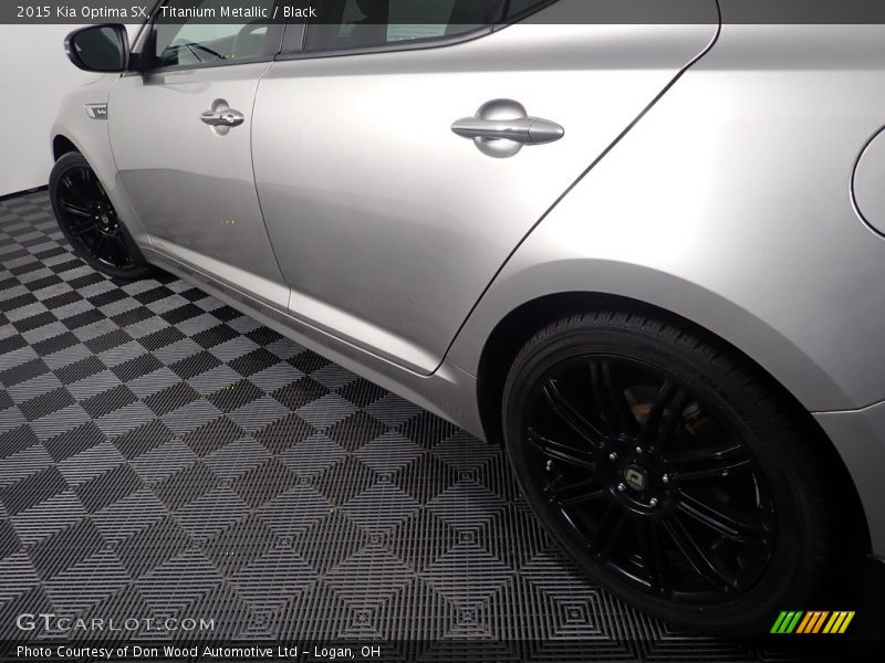 Titanium Metallic / Black 2015 Kia Optima SX