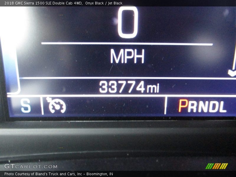 Onyx Black / Jet Black 2018 GMC Sierra 1500 SLE Double Cab 4WD