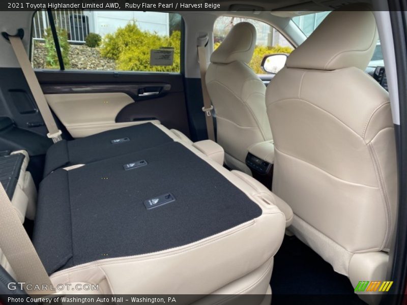 Ruby Flare Pearl / Harvest Beige 2021 Toyota Highlander Limited AWD