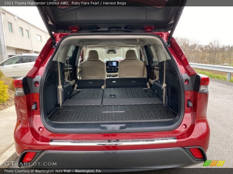 Ruby Flare Pearl / Harvest Beige 2021 Toyota Highlander Limited AWD