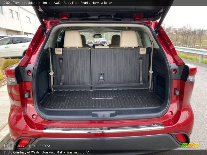 Ruby Flare Pearl / Harvest Beige 2021 Toyota Highlander Limited AWD