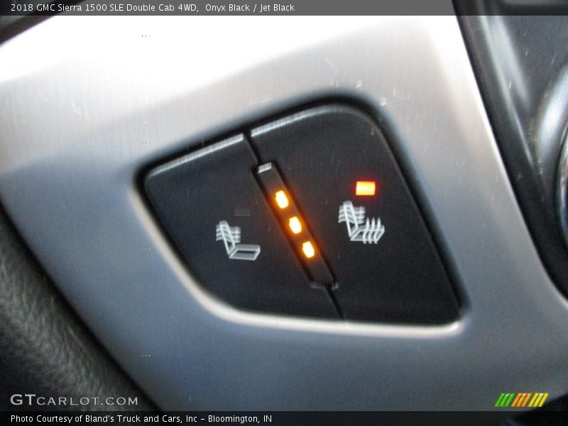 Onyx Black / Jet Black 2018 GMC Sierra 1500 SLE Double Cab 4WD