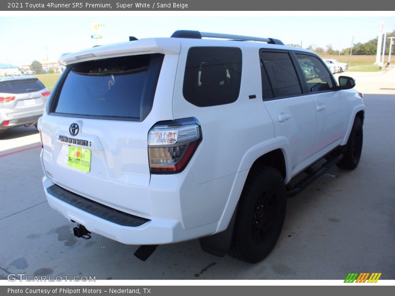 Super White / Sand Beige 2021 Toyota 4Runner SR5 Premium