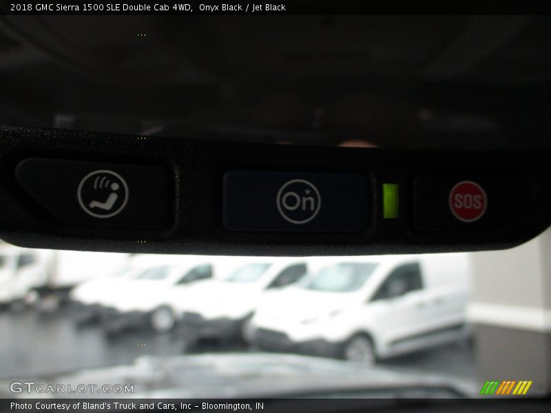 Onyx Black / Jet Black 2018 GMC Sierra 1500 SLE Double Cab 4WD