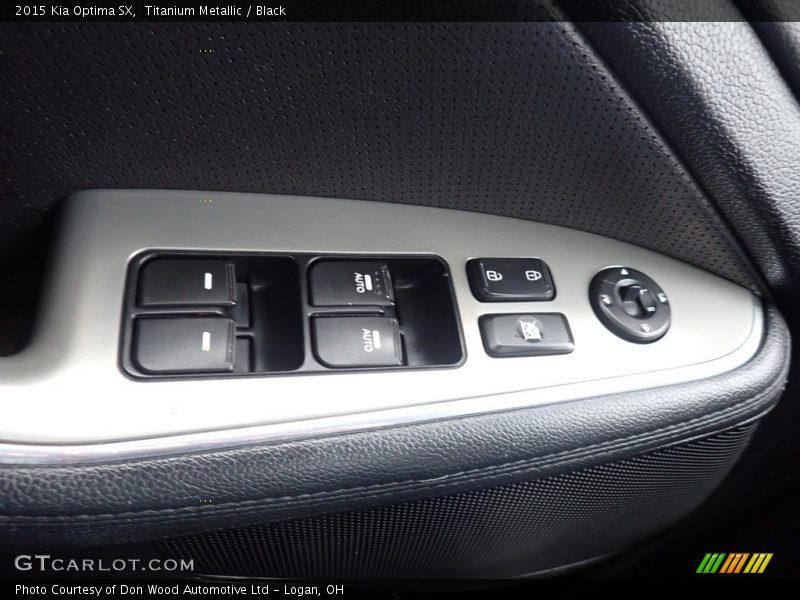 Titanium Metallic / Black 2015 Kia Optima SX