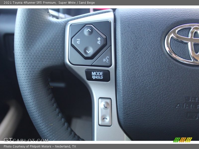 Super White / Sand Beige 2021 Toyota 4Runner SR5 Premium