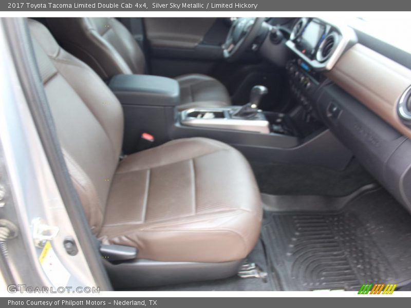Front Seat of 2017 Tacoma Limited Double Cab 4x4