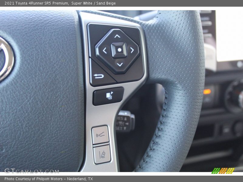 Super White / Sand Beige 2021 Toyota 4Runner SR5 Premium