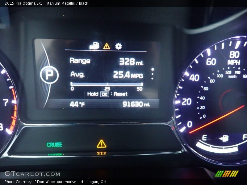 Titanium Metallic / Black 2015 Kia Optima SX