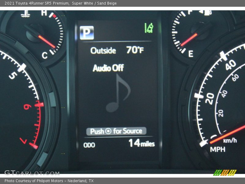 Super White / Sand Beige 2021 Toyota 4Runner SR5 Premium