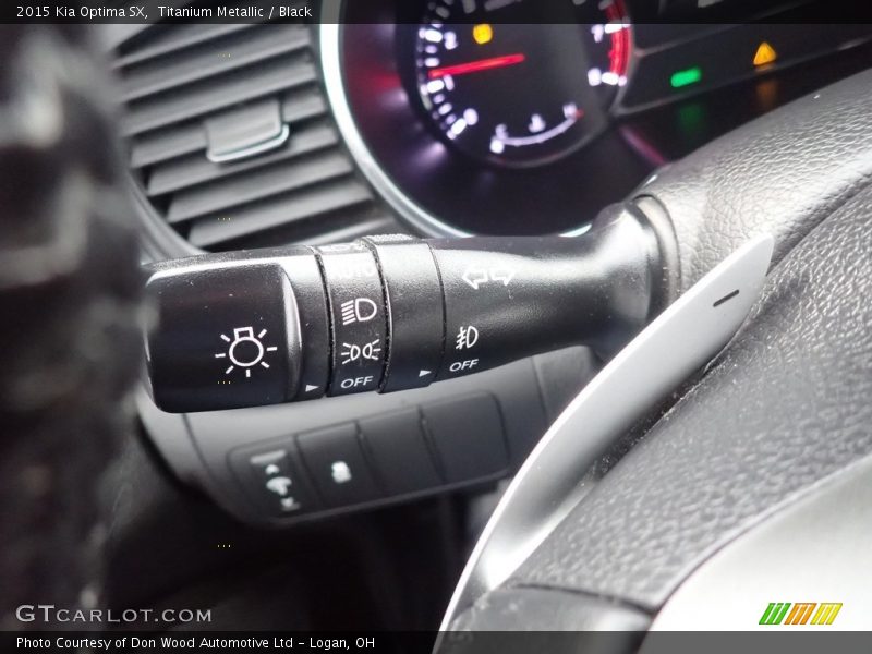 Titanium Metallic / Black 2015 Kia Optima SX