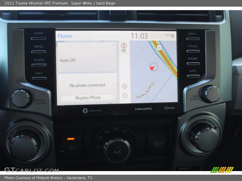 Super White / Sand Beige 2021 Toyota 4Runner SR5 Premium