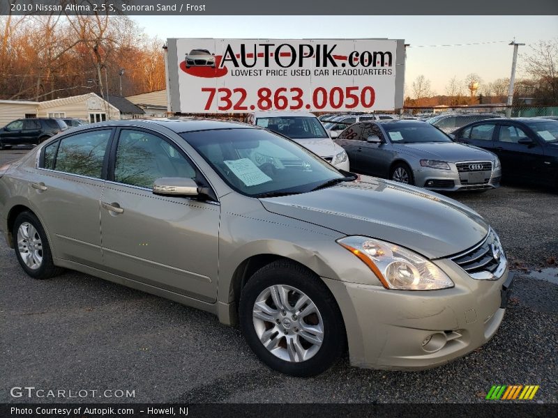 Sonoran Sand / Frost 2010 Nissan Altima 2.5 S