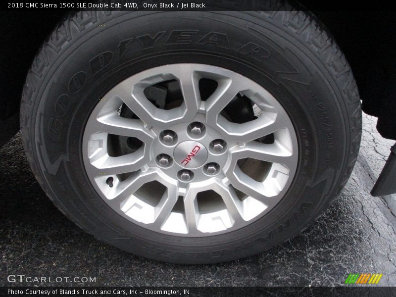 Onyx Black / Jet Black 2018 GMC Sierra 1500 SLE Double Cab 4WD
