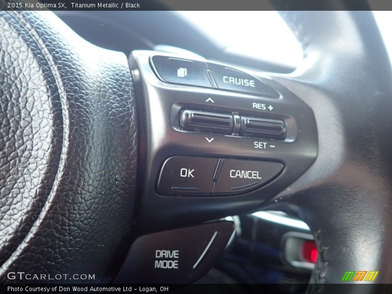 Titanium Metallic / Black 2015 Kia Optima SX
