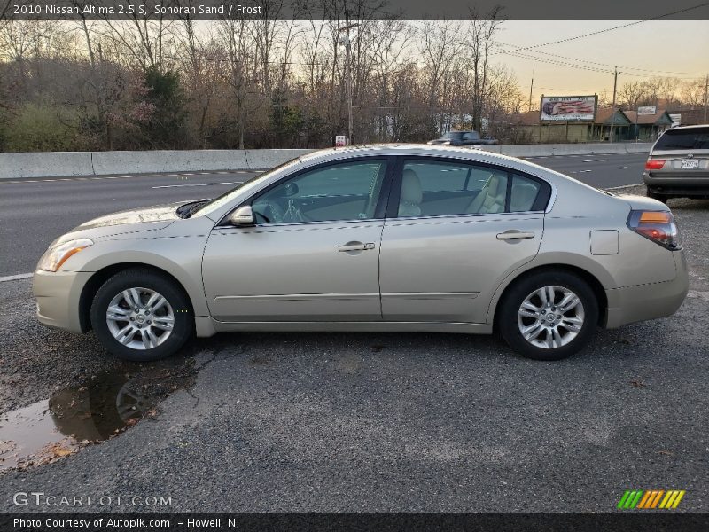 Sonoran Sand / Frost 2010 Nissan Altima 2.5 S