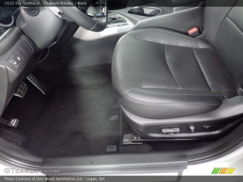 Titanium Metallic / Black 2015 Kia Optima SX