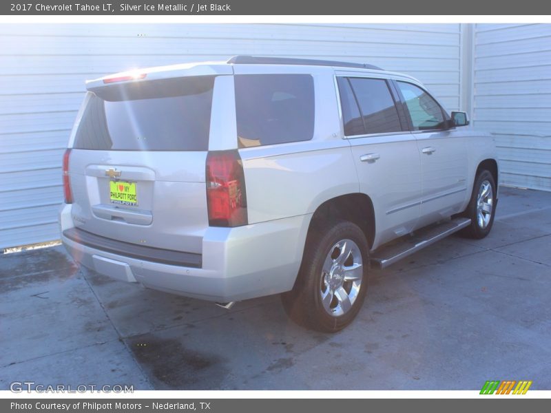 Silver Ice Metallic / Jet Black 2017 Chevrolet Tahoe LT