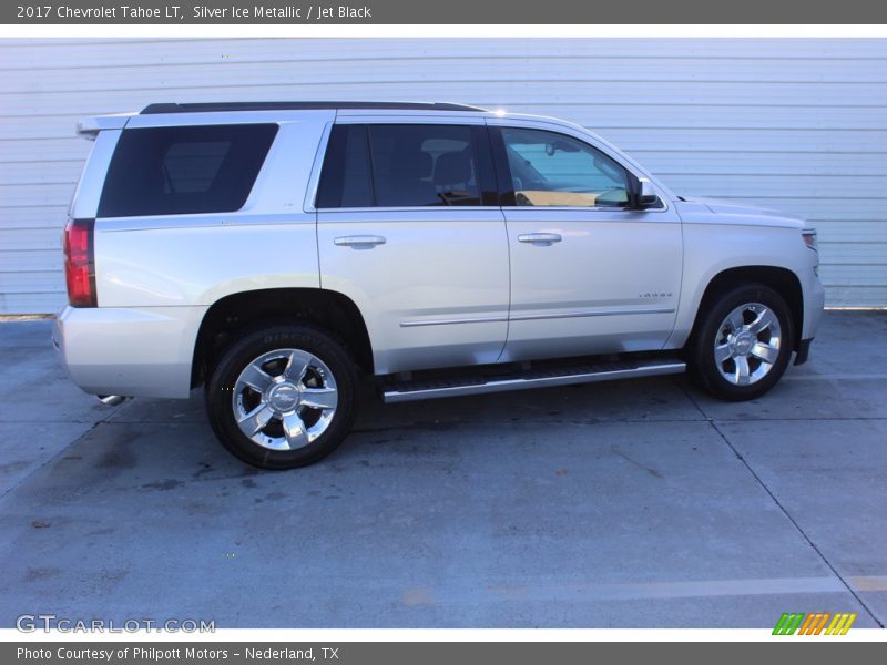 Silver Ice Metallic / Jet Black 2017 Chevrolet Tahoe LT