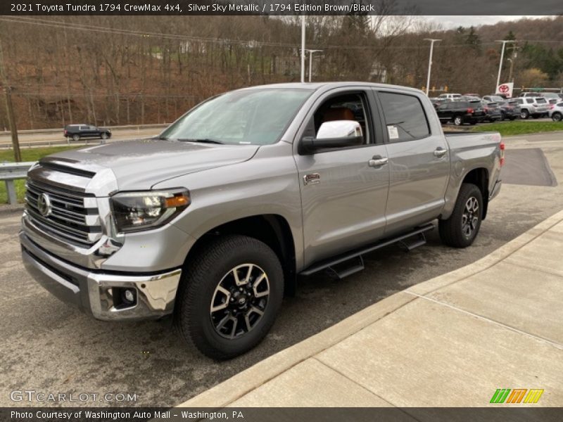 Front 3/4 View of 2021 Tundra 1794 CrewMax 4x4