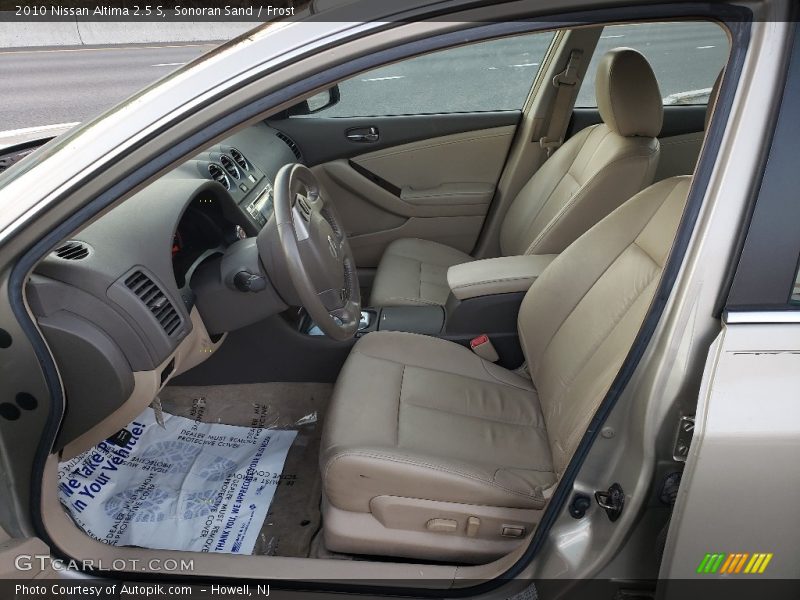 Sonoran Sand / Frost 2010 Nissan Altima 2.5 S