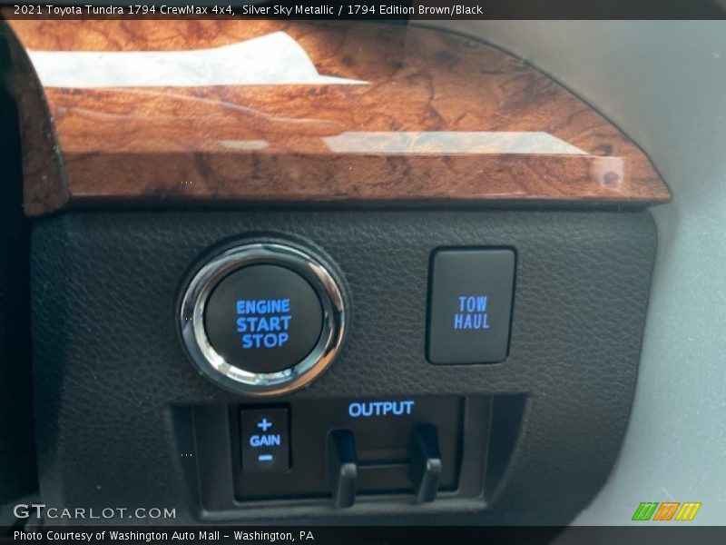 Silver Sky Metallic / 1794 Edition Brown/Black 2021 Toyota Tundra 1794 CrewMax 4x4