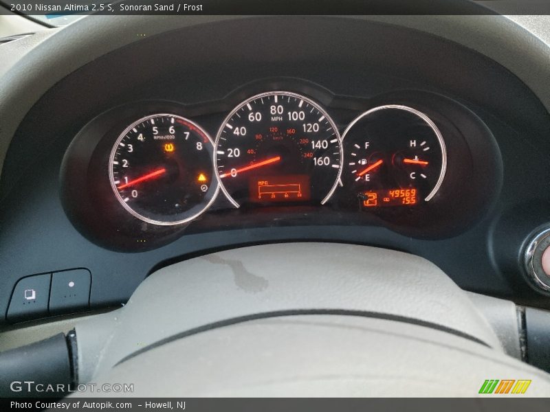 Sonoran Sand / Frost 2010 Nissan Altima 2.5 S