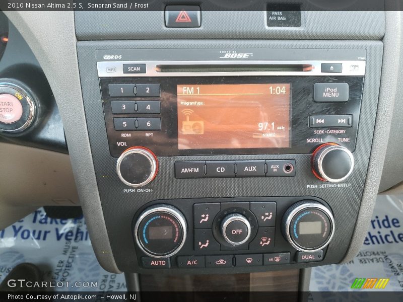 Sonoran Sand / Frost 2010 Nissan Altima 2.5 S