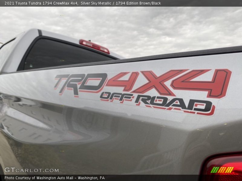  2021 Tundra 1794 CrewMax 4x4 Logo