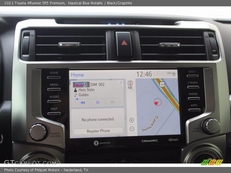 Nautical Blue Metallic / Black/Graphite 2021 Toyota 4Runner SR5 Premium