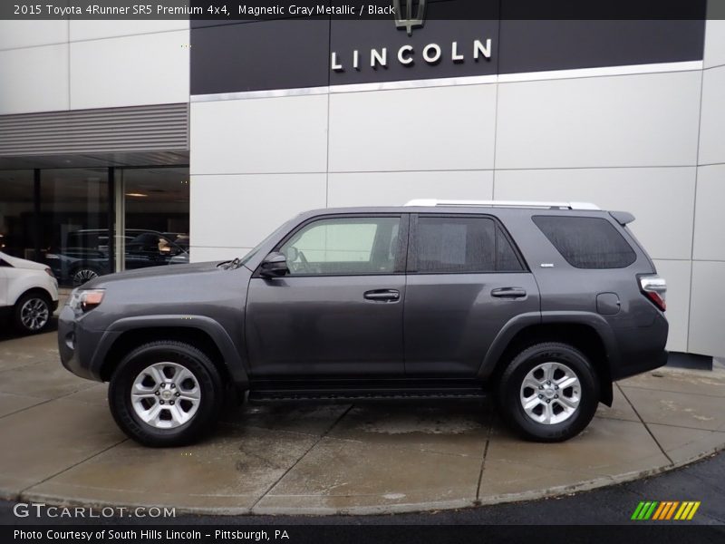 Magnetic Gray Metallic / Black 2015 Toyota 4Runner SR5 Premium 4x4