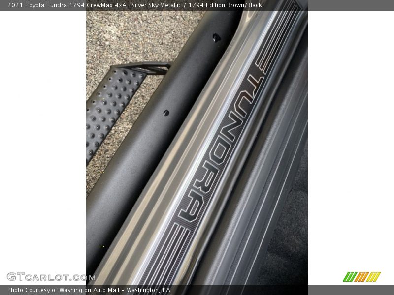 Silver Sky Metallic / 1794 Edition Brown/Black 2021 Toyota Tundra 1794 CrewMax 4x4