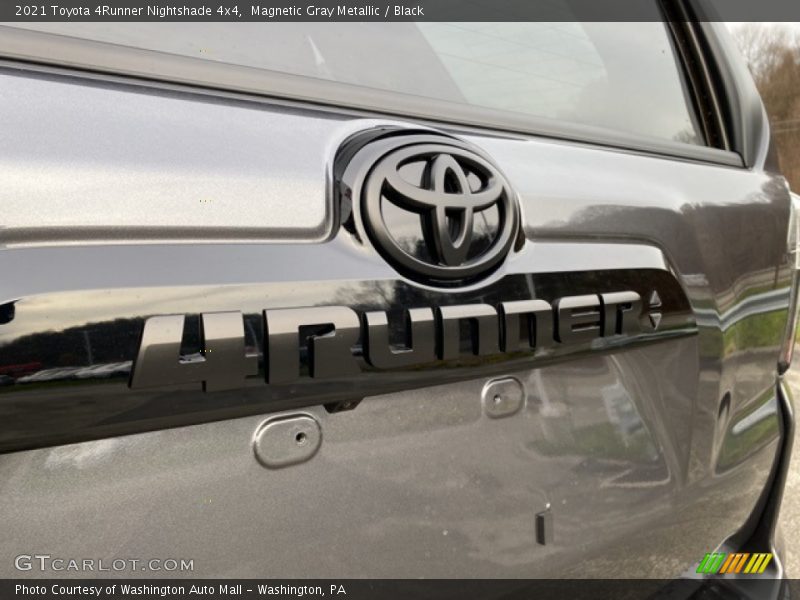 Magnetic Gray Metallic / Black 2021 Toyota 4Runner Nightshade 4x4