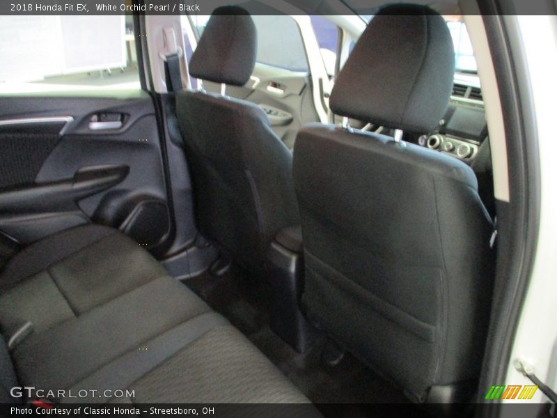 White Orchid Pearl / Black 2018 Honda Fit EX