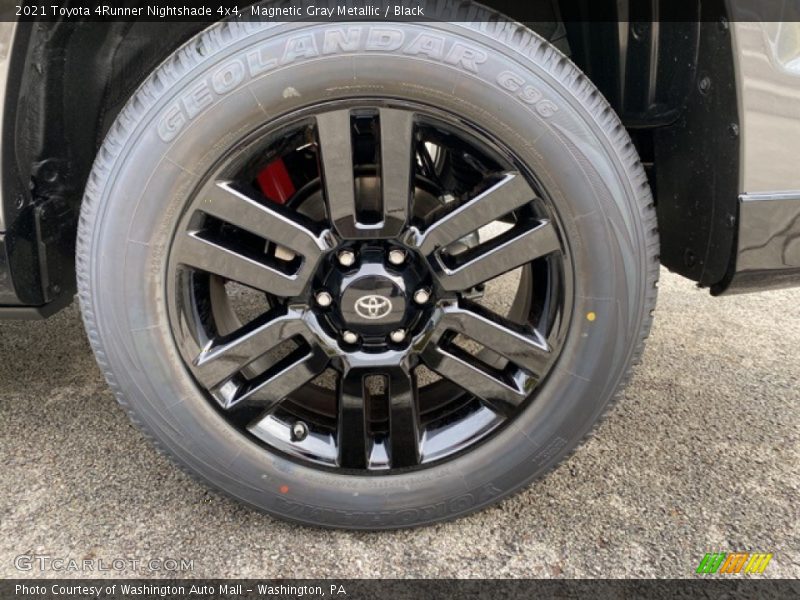 Magnetic Gray Metallic / Black 2021 Toyota 4Runner Nightshade 4x4