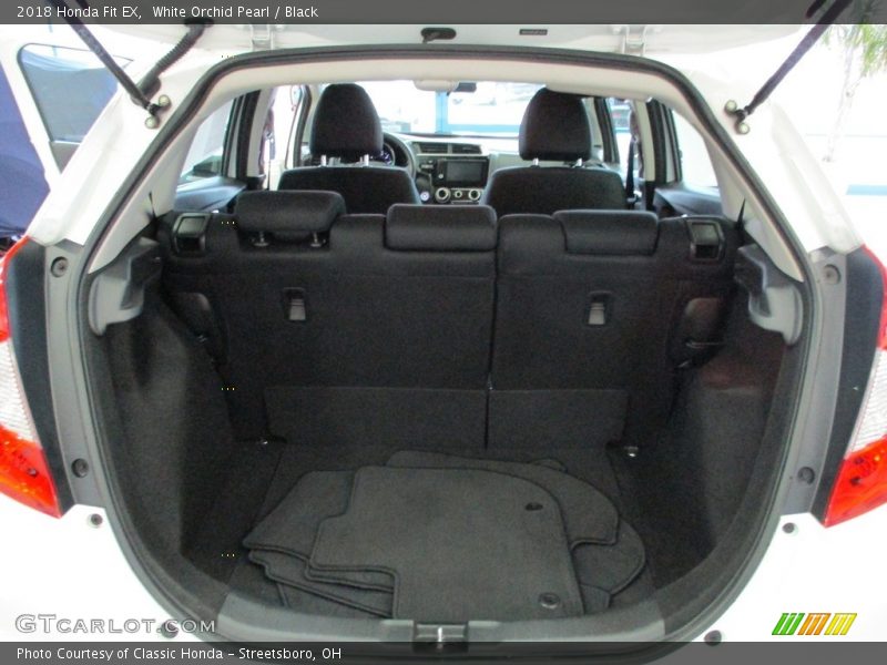 White Orchid Pearl / Black 2018 Honda Fit EX