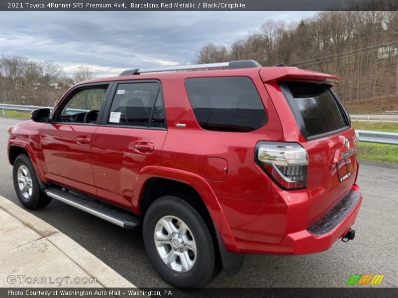 Barcelona Red Metallic / Black/Graphite 2021 Toyota 4Runner SR5 Premium 4x4