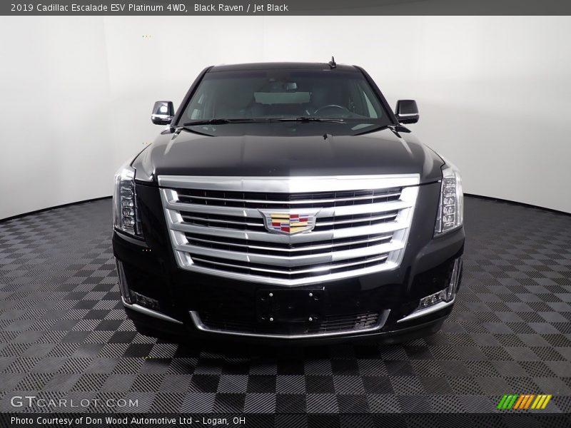 Black Raven / Jet Black 2019 Cadillac Escalade ESV Platinum 4WD