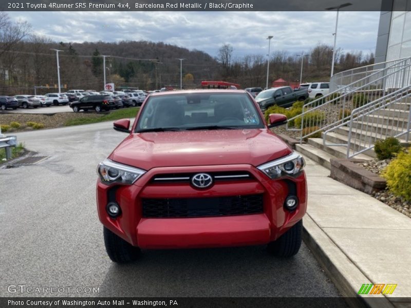 Barcelona Red Metallic / Black/Graphite 2021 Toyota 4Runner SR5 Premium 4x4