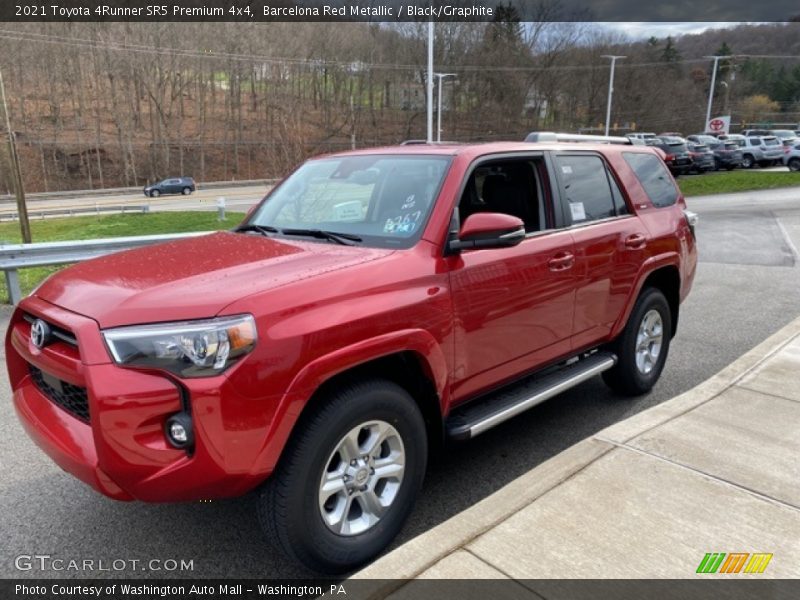 Barcelona Red Metallic / Black/Graphite 2021 Toyota 4Runner SR5 Premium 4x4