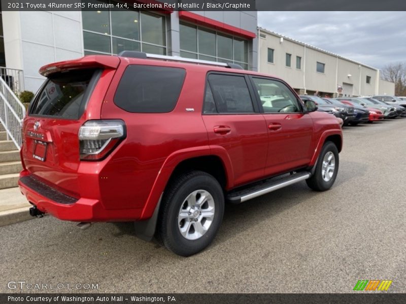 Barcelona Red Metallic / Black/Graphite 2021 Toyota 4Runner SR5 Premium 4x4