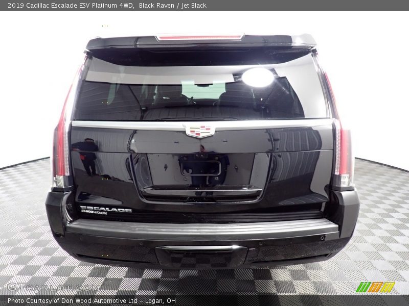 Black Raven / Jet Black 2019 Cadillac Escalade ESV Platinum 4WD