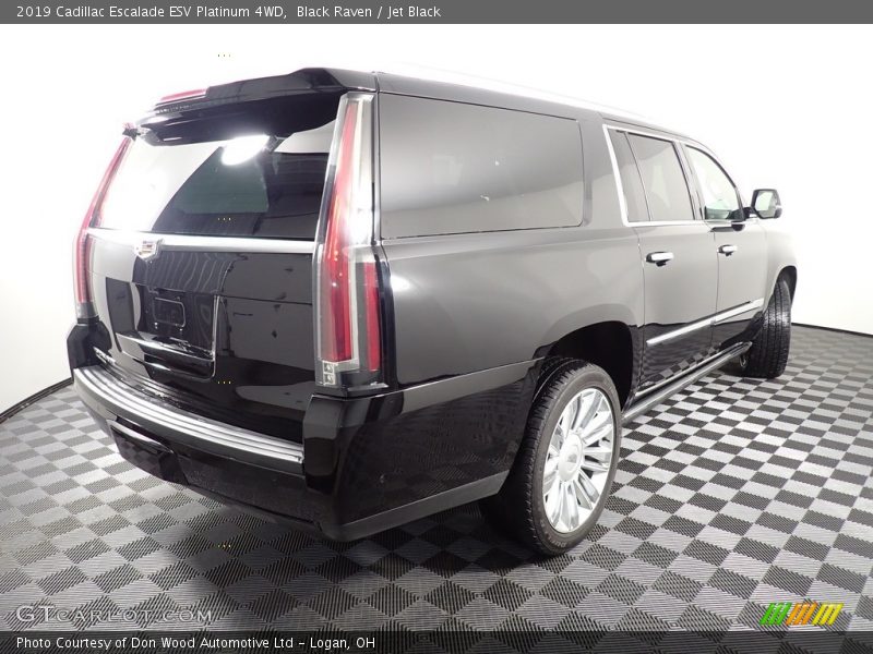 Black Raven / Jet Black 2019 Cadillac Escalade ESV Platinum 4WD